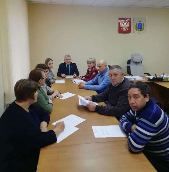 Совещание по обеспечению населения качественной водой. 