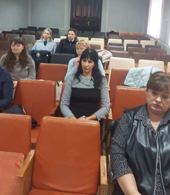 Заседание комиссии по делам несовершеннолетних