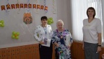 Поздравление с юбилеем принимала жительница Романовского района 