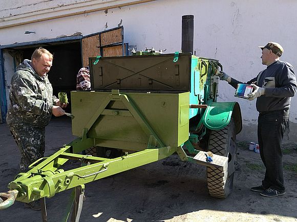 Ведется активная подготовка к празднованию Дня Победы