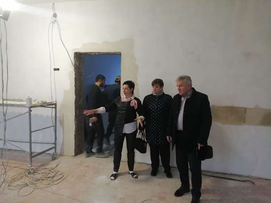 Начался ремонт в детском саду «Колокольчик»