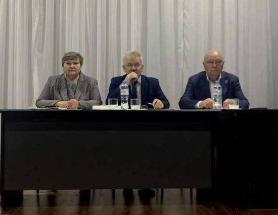 Собрание граждан в р.п. Романовка.