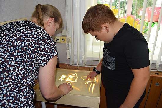 Мастер-класс по рисованию песком