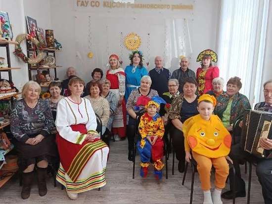 Прошла масленица для старшего поколения Романовки