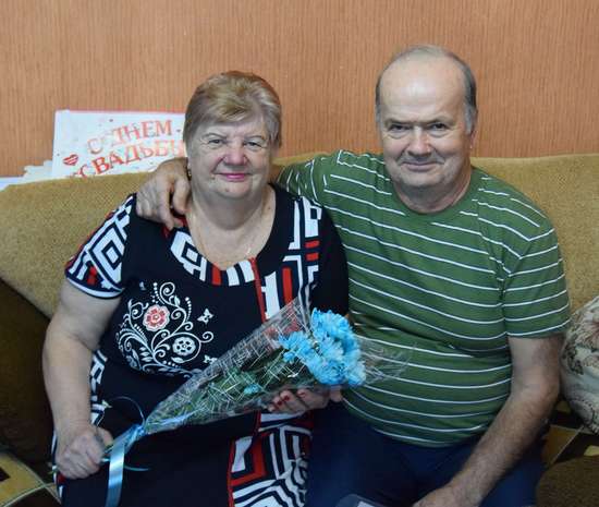 Супругов из Романовского района поздравили с «золотой» свадьбой