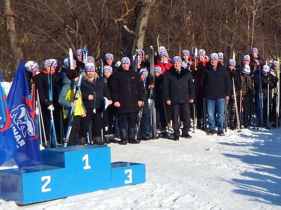 16 февраля в р.п. Романовка состоялось районное первенство по лыжным гонкам