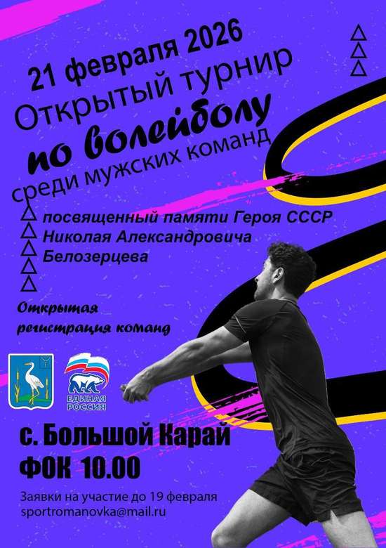 Открытый турнир по волейболу 