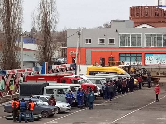 Противопаводковая командно-штабная тренировка