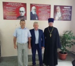 Открытие памятных стендов 