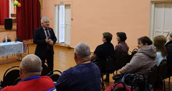  Собрание граждан прошло в п. Красноармейский и Таволжанский