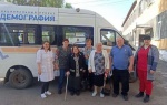 В Романовском районе осуществлен очередной выезд по диспансеризации жителей 