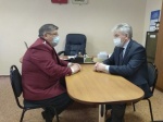 9 апреля 2021 г. состоялась рабочая встреча Щербакова А.И. с Карамовым Р.К.