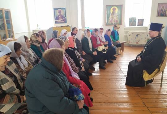 15 февраля состоялось заседание православного клуба «Синергия»