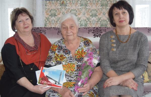 Юбилей  Чикиной Дарьи Никитичны