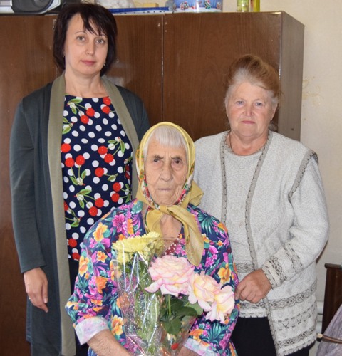 95-й Юбилей труженика тыла, ветерана труда Бобылевой Анны Кирилловны