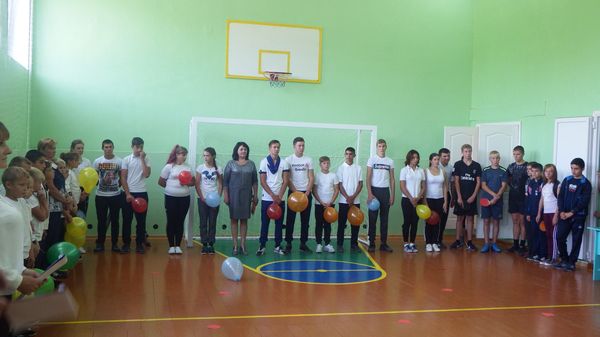 7 сентября в Усть-Щербединской средней школе прошло открытие спортивного зала после капитального ремонта