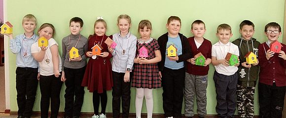 4 апреля в МУ ДО «Дом пионеров и школьников» прошло мероприятие «Пернатые друзья»