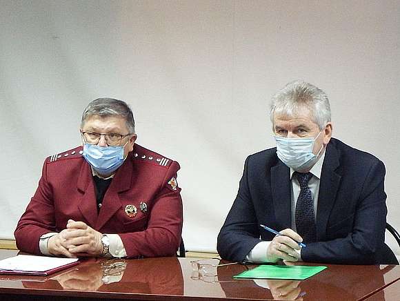 Заседание оперативного штаба по борьбе с распространением коронавирусной инфекции