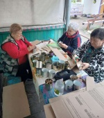 В Романовке волонтеры изготавливают окопные свечи