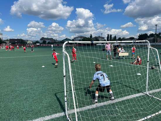 Романовские спортсмены приняли участие в Кубке пенальтистов 