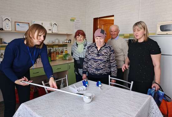 "Учебная кухня".