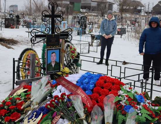Романовский район простился с погибшим участников СВО
