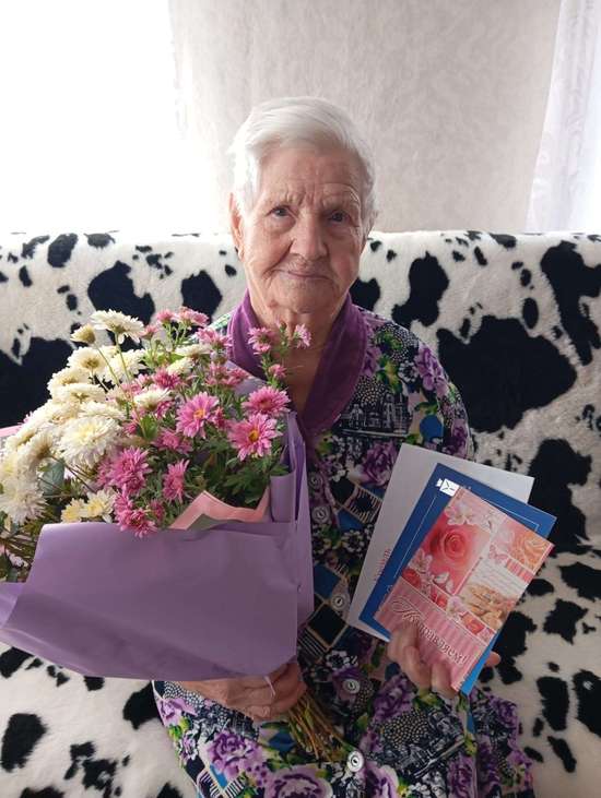 Куприянова Нина Степановна - отметила свой 95-летний юбилей.