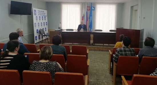 Совещание по вопросу набора граждан на контрактную службу.