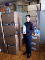 Дети из Балашова и Романовки получили подарки от Сергея Суровова