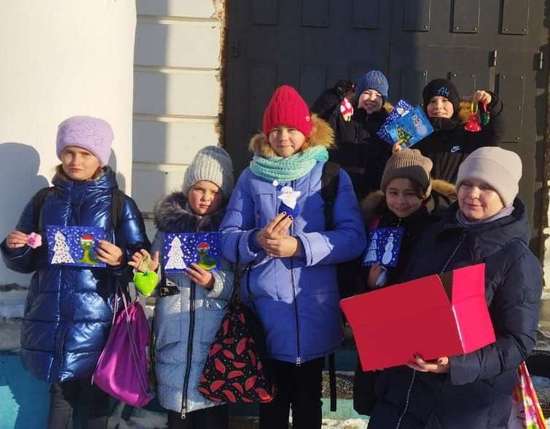 Новогодние подарки нашим бойцам.