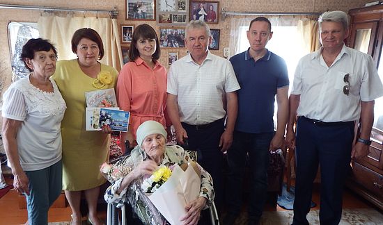  Романовский район чествует 100 летнего ветерана Великой Отечественной войны