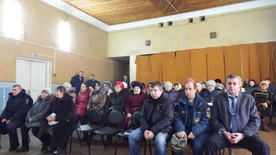 Собрания граждан в поселках Красноармейский и Таволжанский