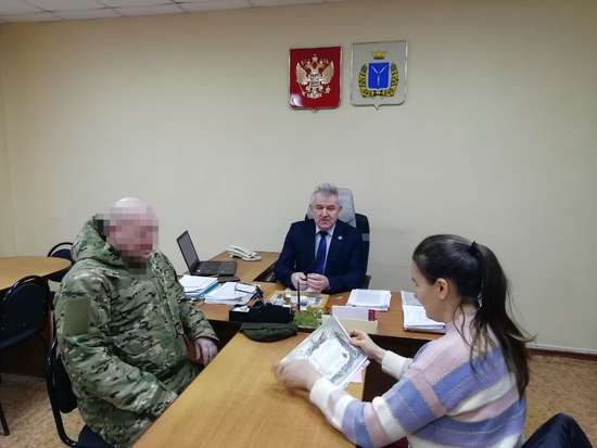 Встреча с участником СВО.