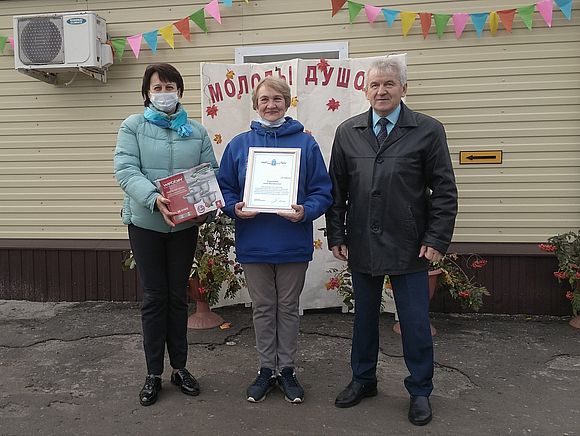 Награждение в День пожилого человека
