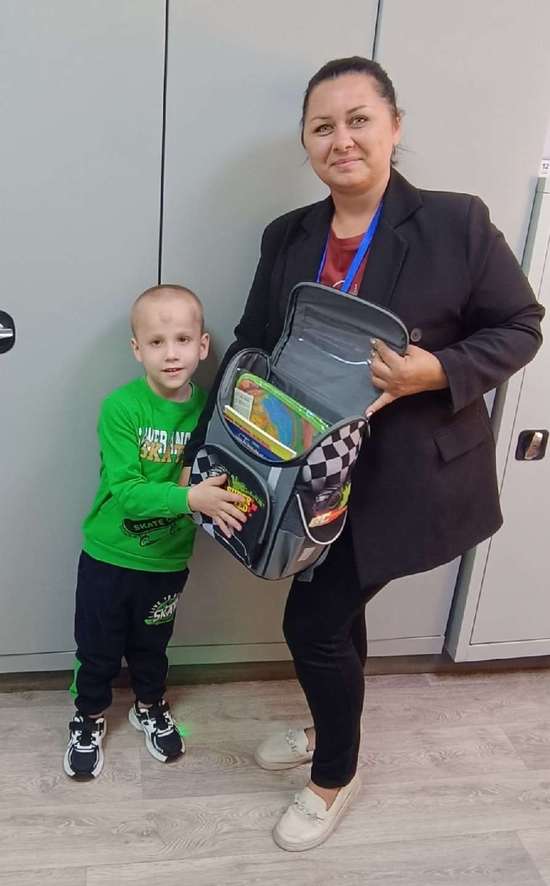 «Добровольцы-детям» - «Собери ребенка в школу». 