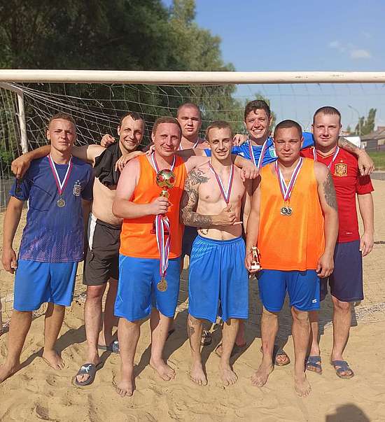 Турнир по пляжному футболу среди мужских команд 