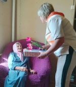 95 лет отметила долгожительница Романовского района